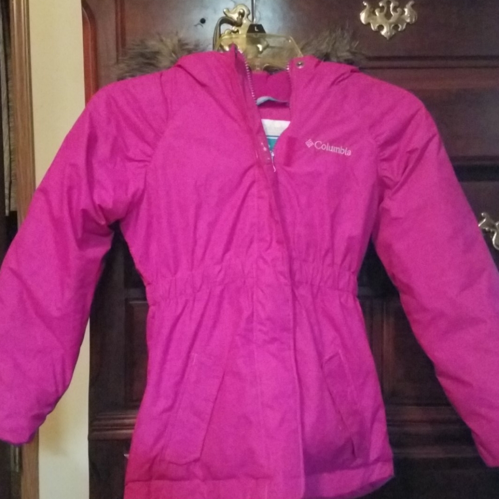 Girls columbia winter coat